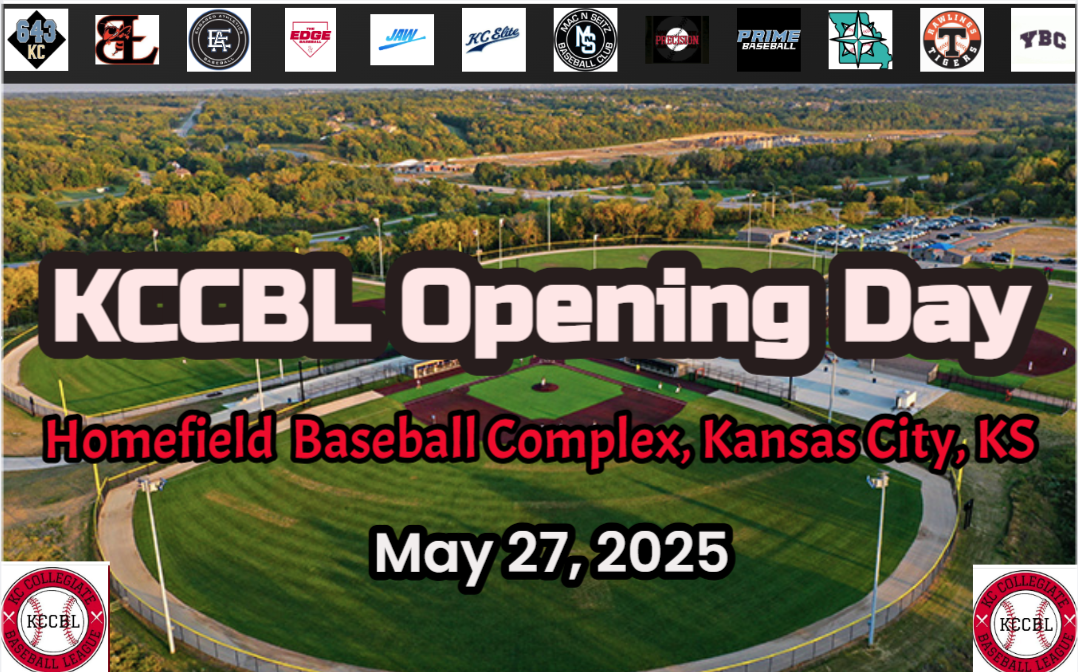 KCCBL Opening Day moved to Homefield